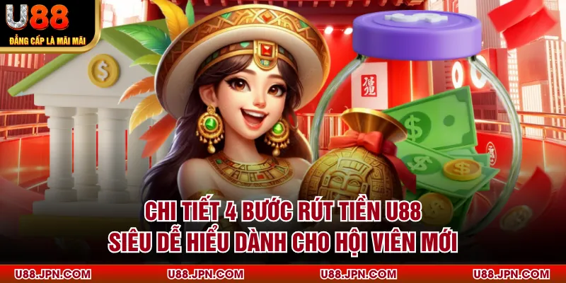 Chi tiết 4 bước rút tiền U88 siêu dễ hiểu dành cho hội viên mới